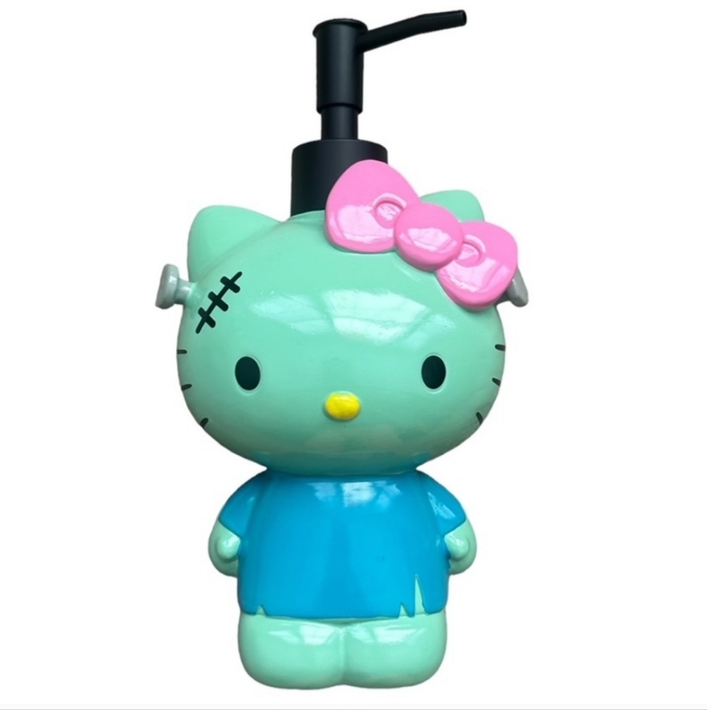 Hello kitty halloween Frankenstein soap pump